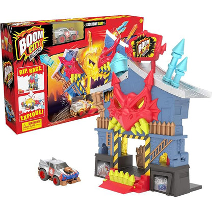 BOOM CITY RACERS Fireworks Factory - 3 in 1 Transforming playset