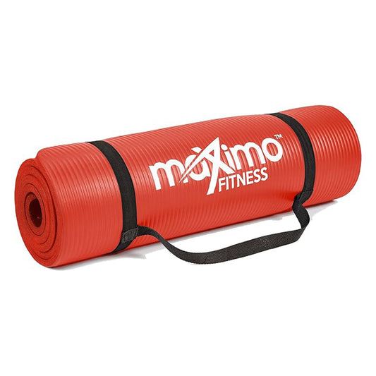 Fitness Yoga Mat – Non-Slip, Multipurpose Exercise Mat with Carrying Strap for Yoga, Pilates, Gym