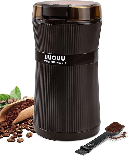 200W Electric Coffee Grinder, Electric Spice Mill and Nut Mill for Coffee Beans, Cereals, Spices