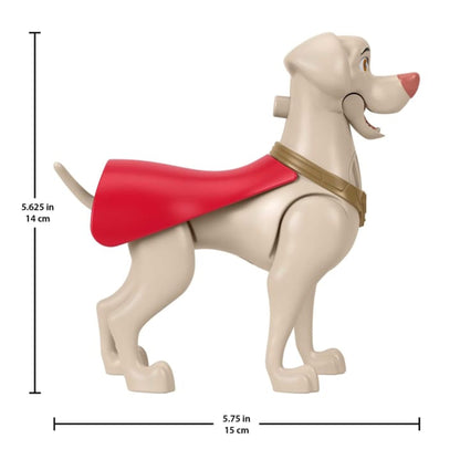 DC League of Super-Pets Preschool Toy Talking Krypto Poseable Figure