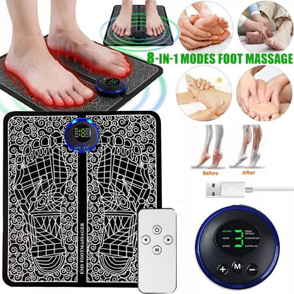 EMS Foot Massager, Effortless Relaxation & Elegant Butterfly-Shaped