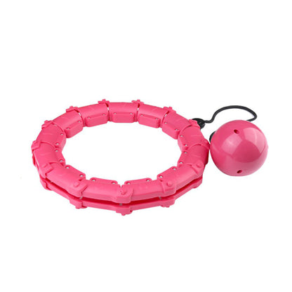 28 Knots Weighted Hula Hoop Adult Smart Hoola for Waist Fitness