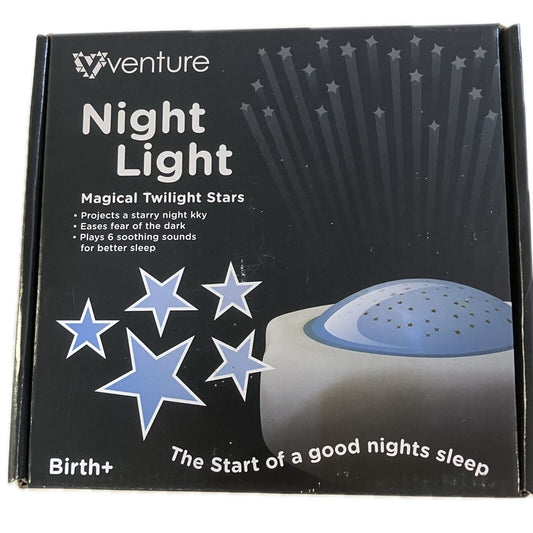 Venture | Magical Twilight Stars | Baby Night Light Star Projector