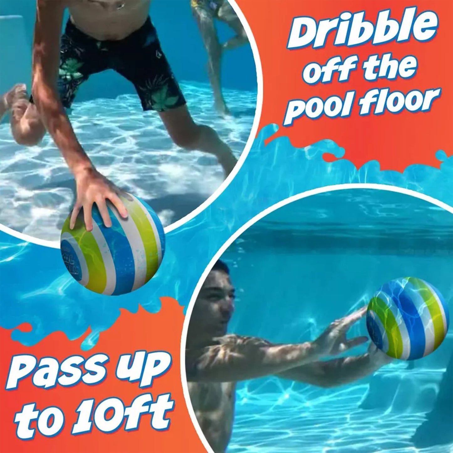 Ultimate Pool Ball - Fill It with Water for Underwater Action!