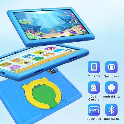 Tablet for Kids 10" Android 12 Kids Tablet with 2GB RAM, 32 GB ROM