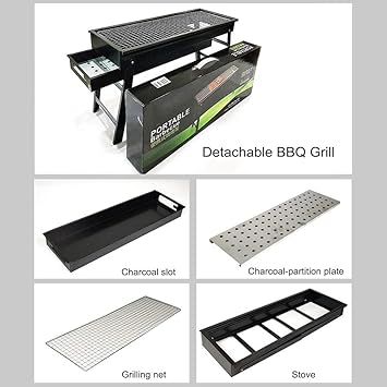 BBQ Grill Tickas Outdoor Stainless Steel Grill