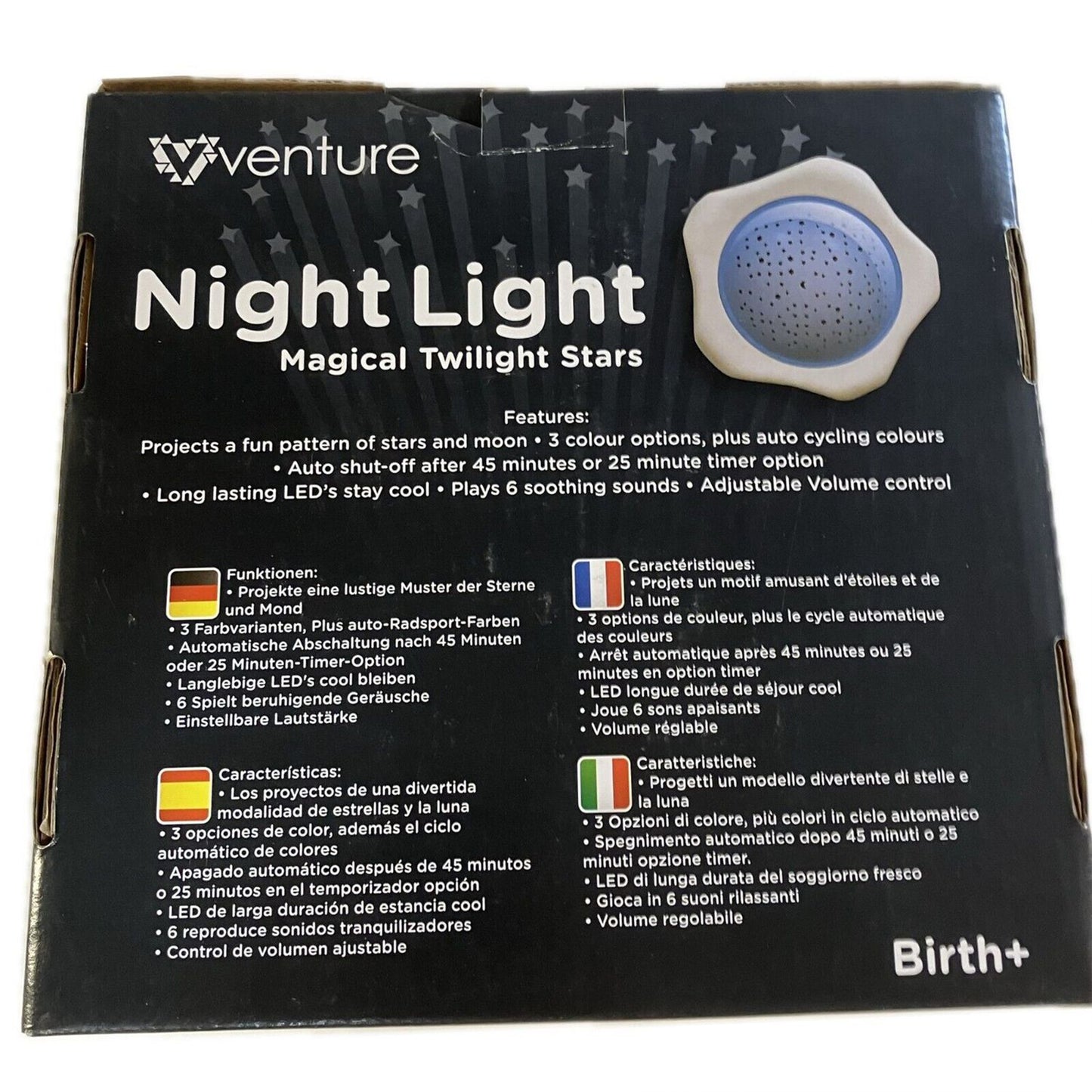 Magical Twilight Stars | Baby Night Light Star Projector