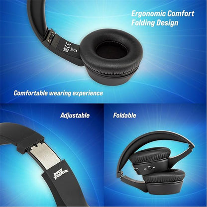 No Fear Noise-Cancelling Headphones, Black, One Size