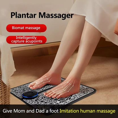 EMS Foot Massager, Effortless Relaxation & Elegant Butterfly-Shaped