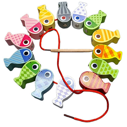 60Pcs Set Magnetic Fishing Toy Game Kids | 3 in 1 Fish Game