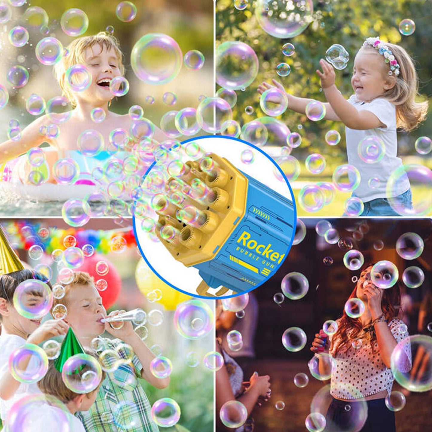 Mini Bazooka Beast Bubble Gun Machine