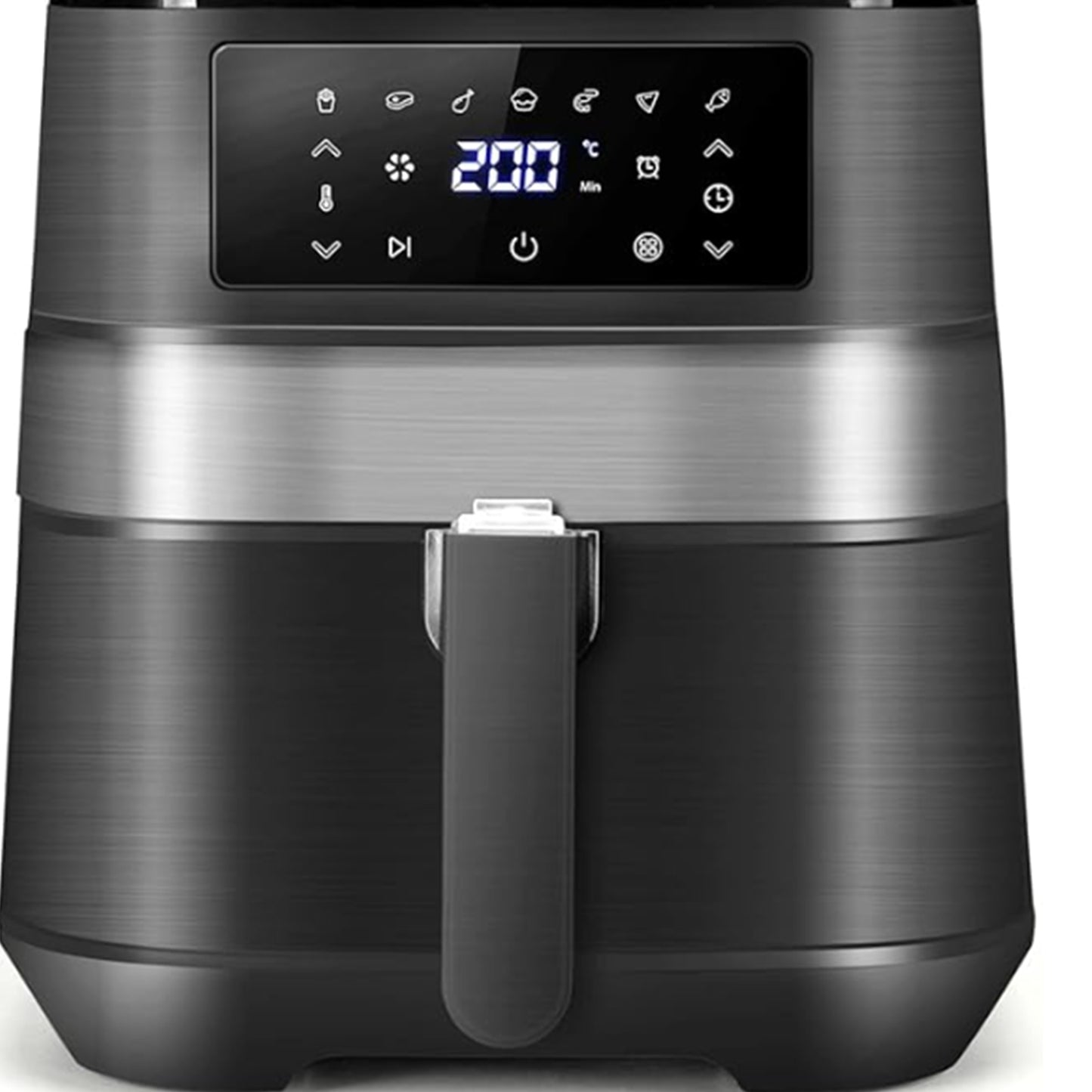 Taylor Swoden Andrea 5.5L Oil-Free Air Fryer, 1700W, 7 Presets, LED Touch, Removable Basket, BPA-Free, Black