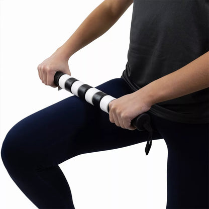 Amazking 2-Piece Roller Stick & Peanut Ball Arm Massager for Fitness