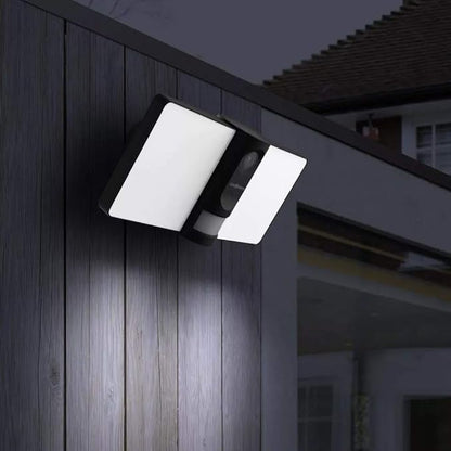 Link2Home Outdoor Floodlight with Camera, Alarm, and PIR