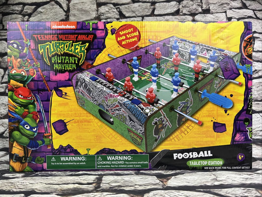 NEW Teenage Mutant Ninja Turtles Mutant Mayhem Tabletop Edition Foosball TMNT