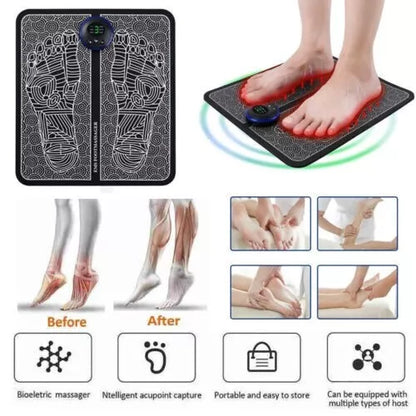 EMS Foot Massager, Effortless Relaxation & Elegant Butterfly-Shaped