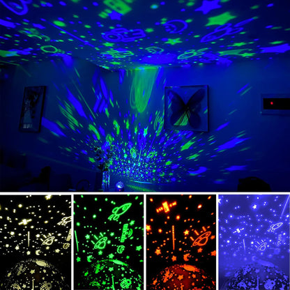 Moredig Night Light for Kids, Night Light Projector 360 Degree