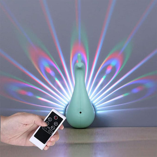 Noma Percy Peacock Wall Light, Battery Operated, 20cm