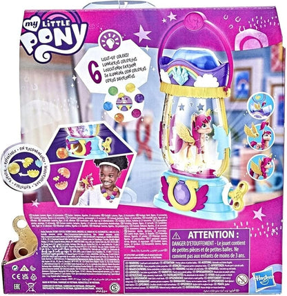 My Little Pony: A New Generation Movie Sparkle Reveal Lantern Sunny Starscout - Light Up Toy with 25 Pieces, Surprise Reveals for Kids