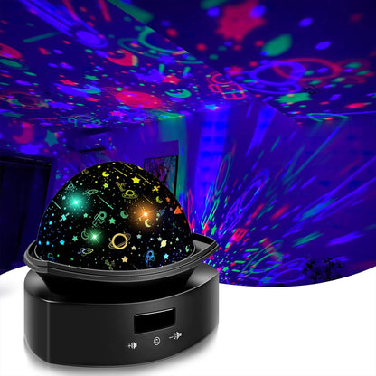 Moredig Night Light for Kids, Night Light Projector 360 Degree