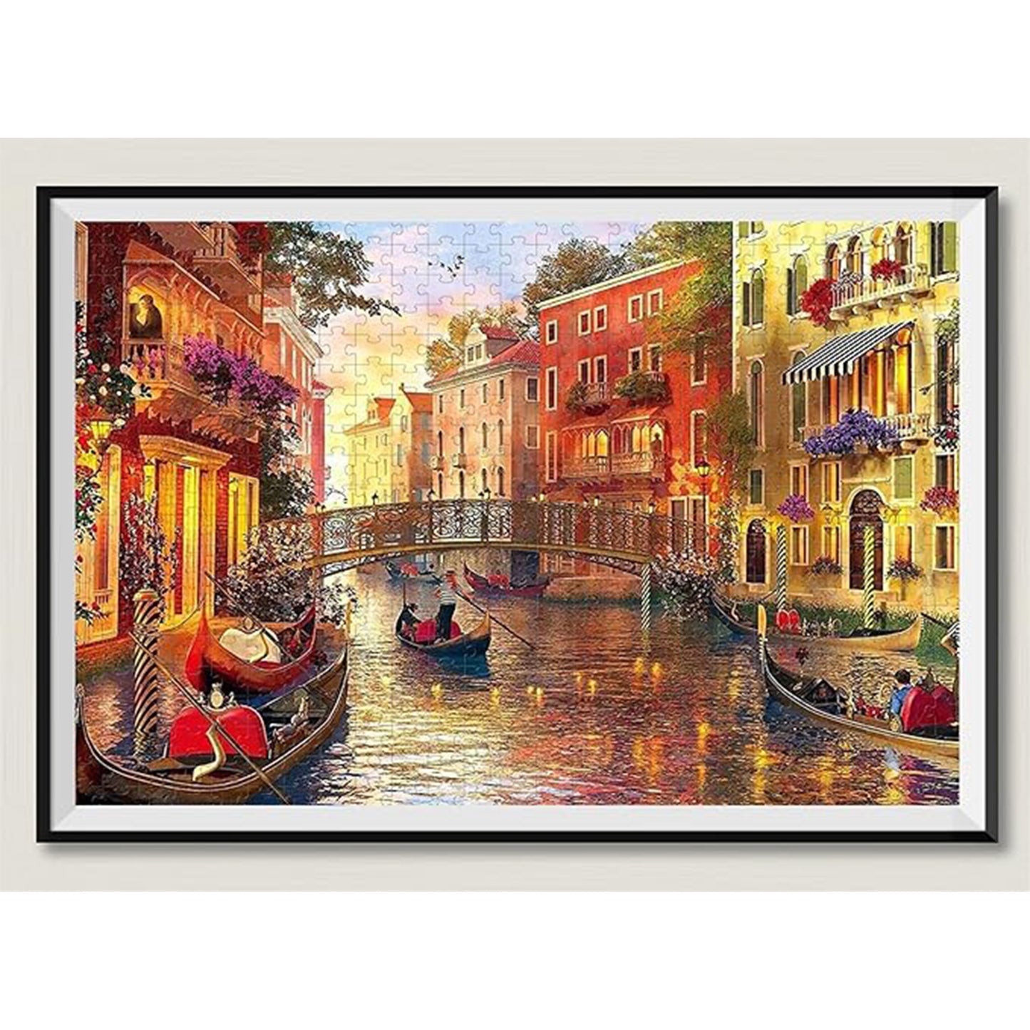 Venice Water City, 5000 Pieces Of Wooden Puzzles