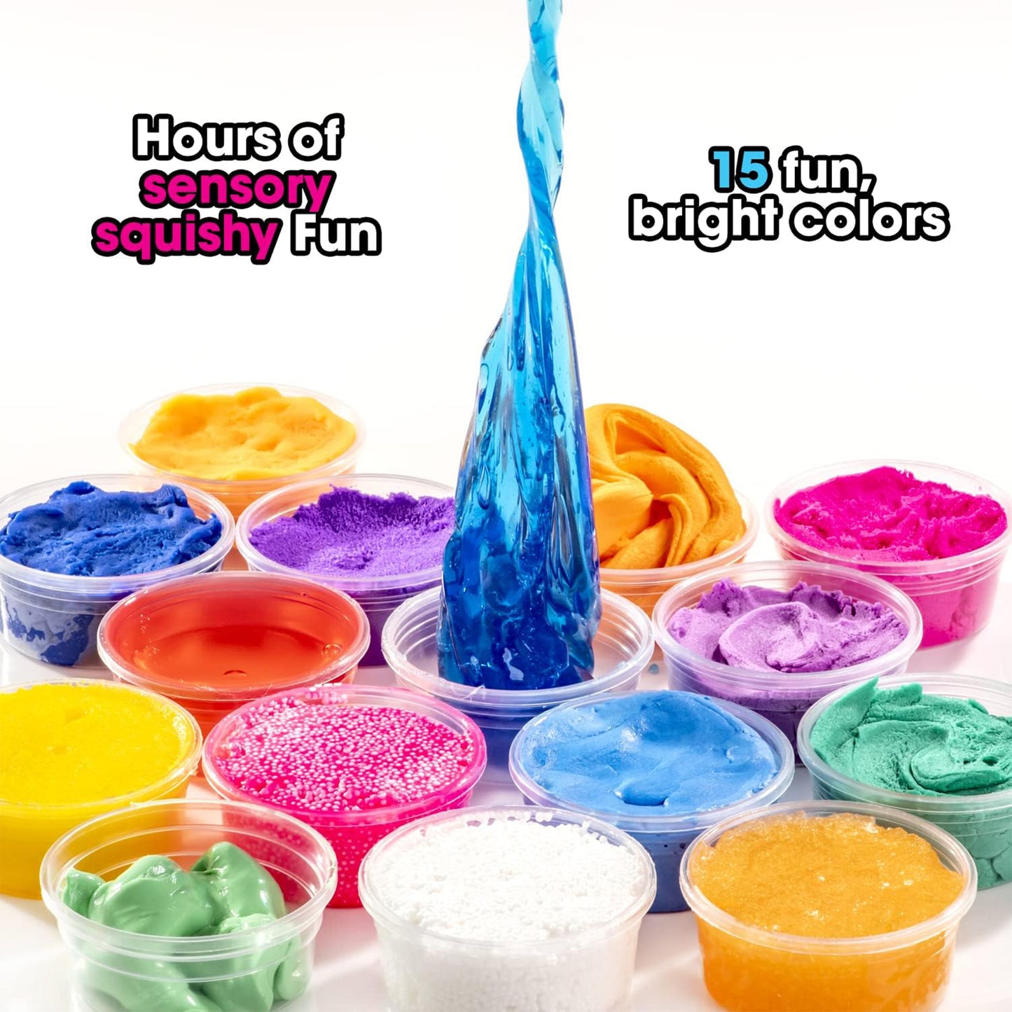 Creative Slime Putty Variety Tub, Ultimate Premade Slime Kit with Cloud Slime